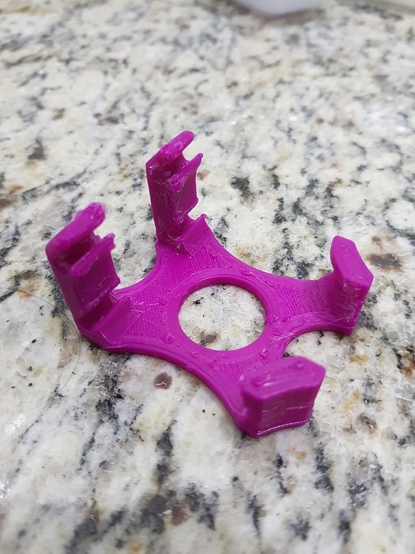 Gillette scheermeshouder voor de doucheorganizer