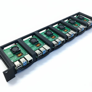 Raspberry Pi 4 1U 19-inch serverrackkit