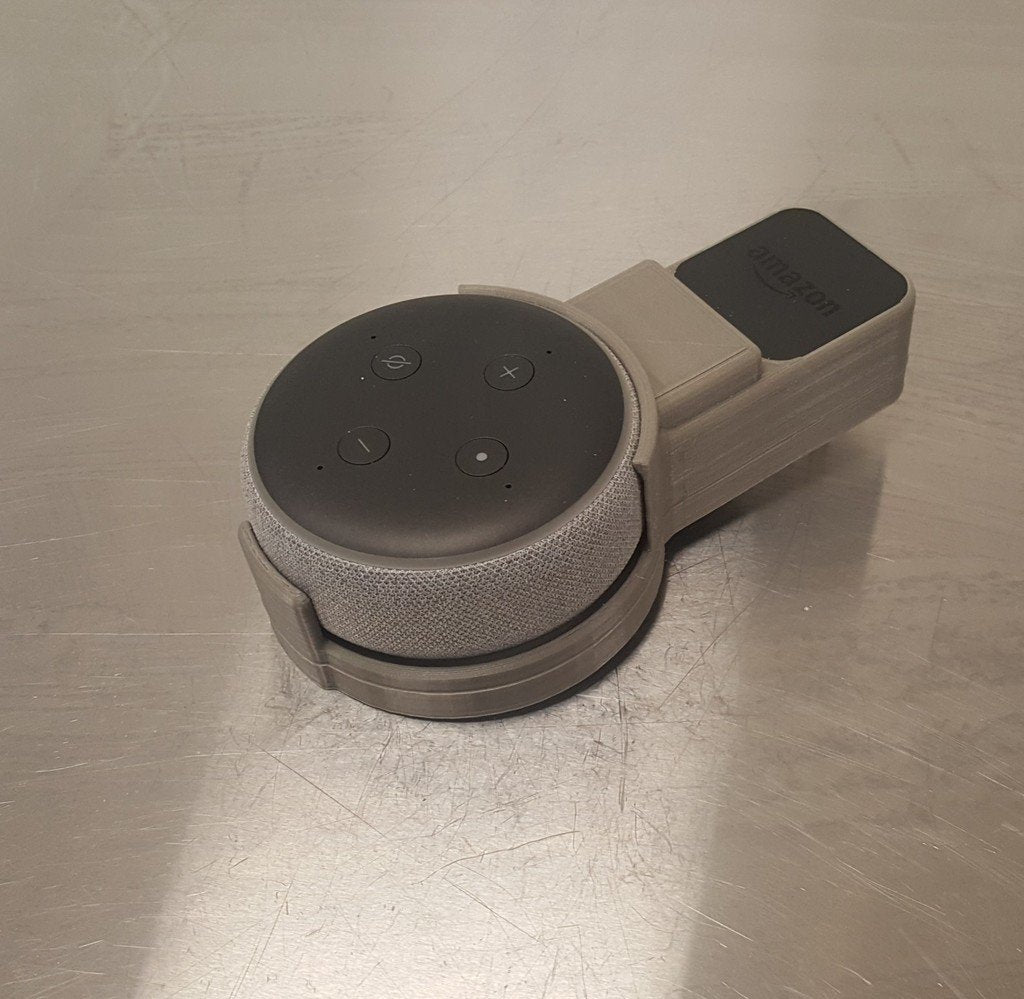 Amazon Echo Dot 3, Socket Montage