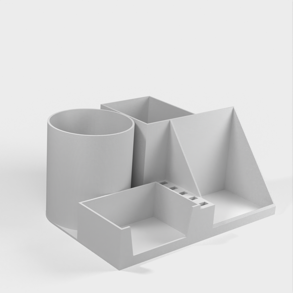 3D-geprinte bureau-organizer