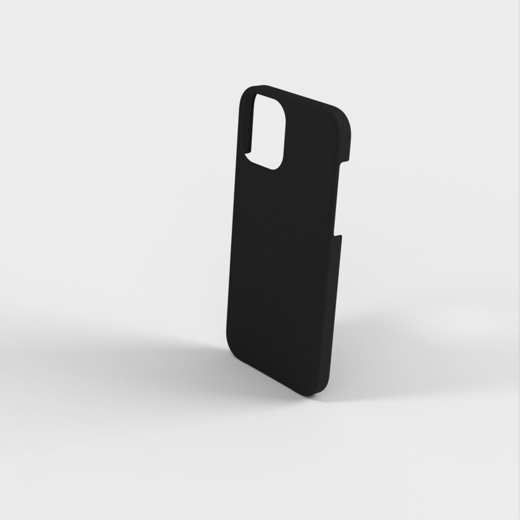 Beschermhoes met rubber voor iPhone 12 Pro