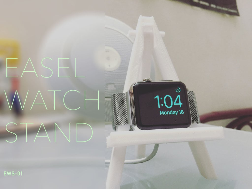 Ezel Apple Watch Standaard (EWS-01) - Draagbare Oplaadhouder