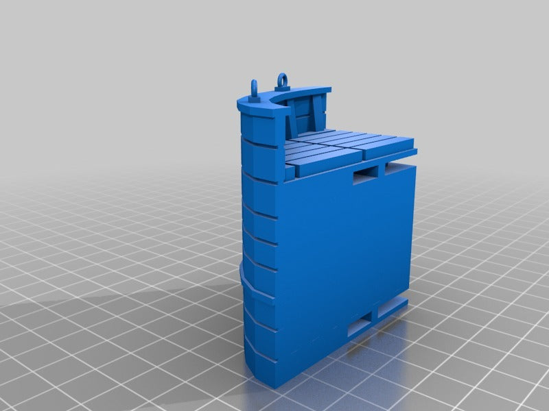 28 mm Miniature Verhoogde Dekken voor Zeilschepen: Uitbreidingsset Deel 2