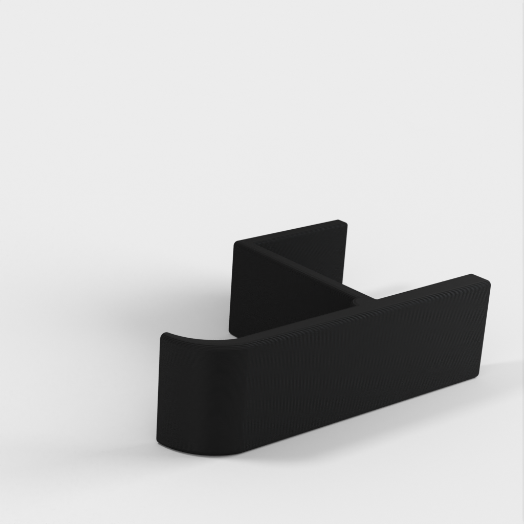 Robuuste ophanghaak voor Ikea Gebrek aan plank voor koptelefoon