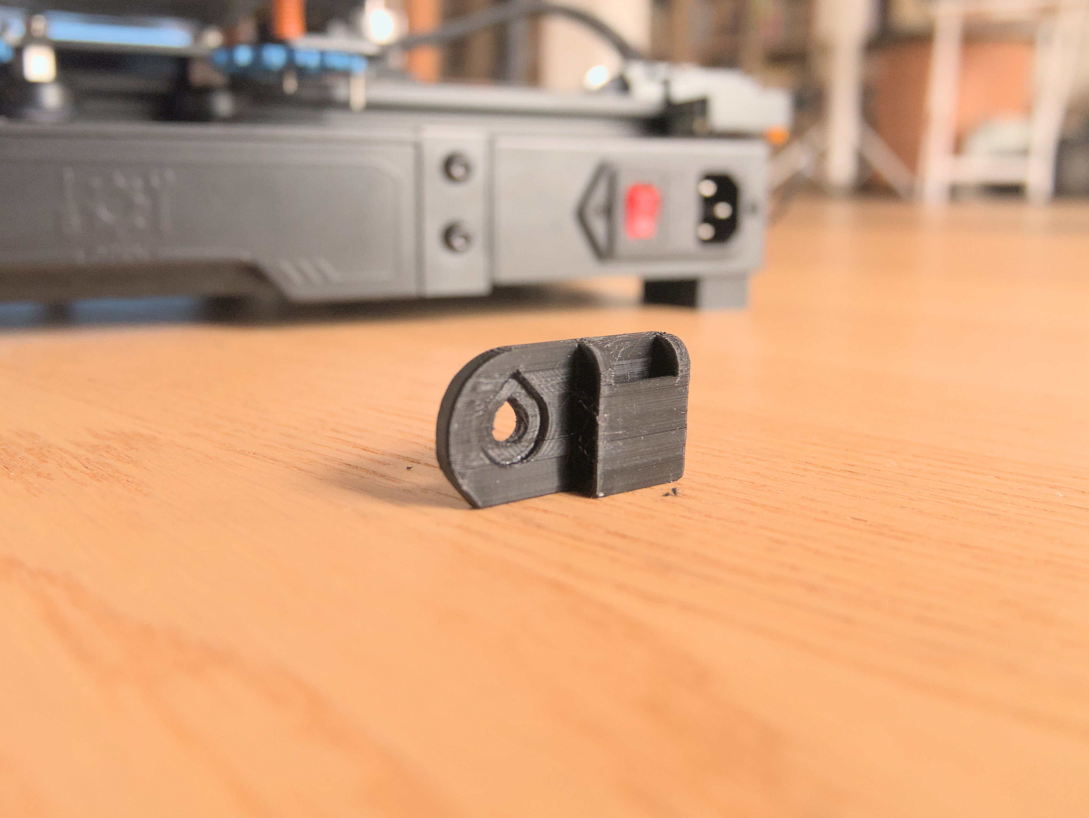 Stroomkabelhouder voor Ender 2 Pro