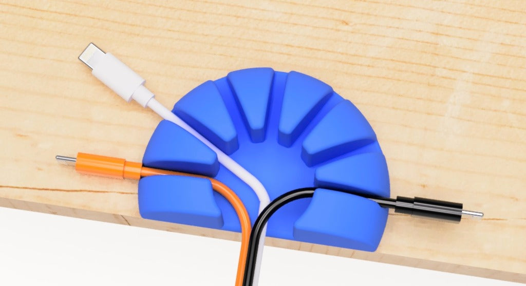 USB-kabelhouder (Cirkelform Type-1)