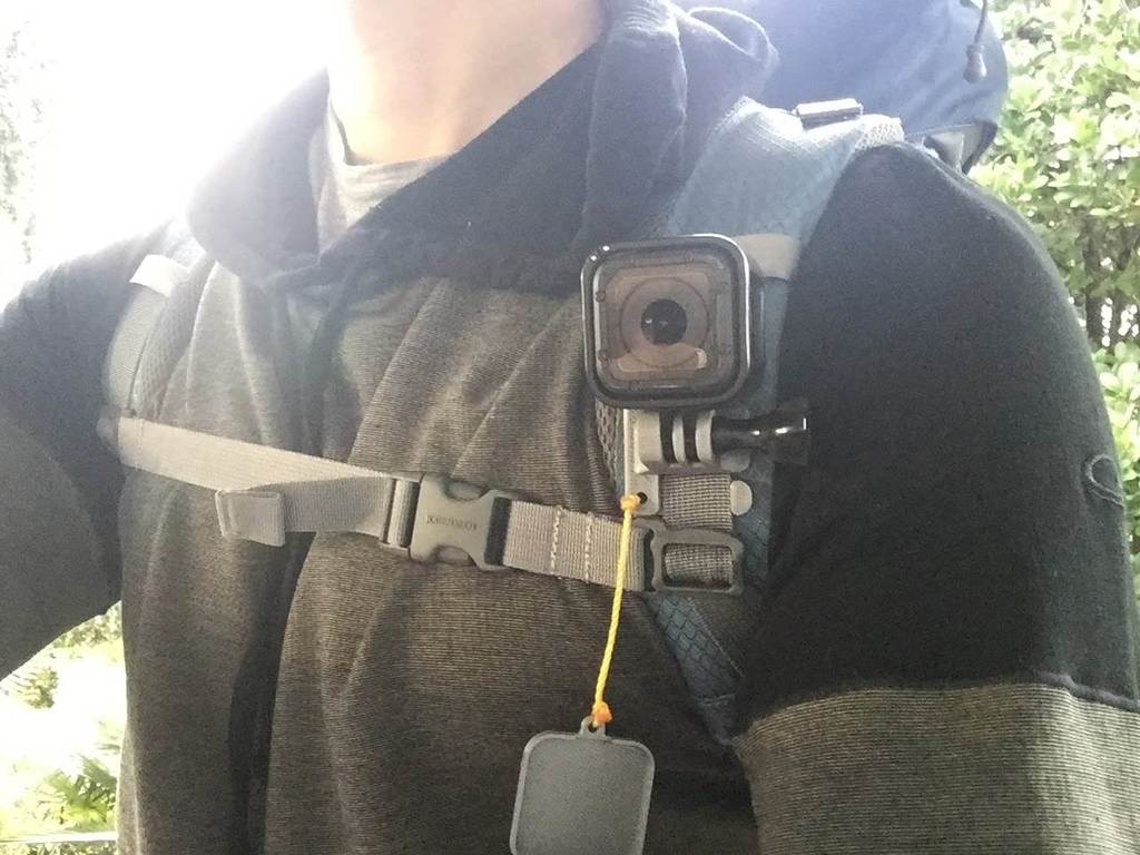 GoPro Session Rugzak Schouderriem Mount met Lenskap