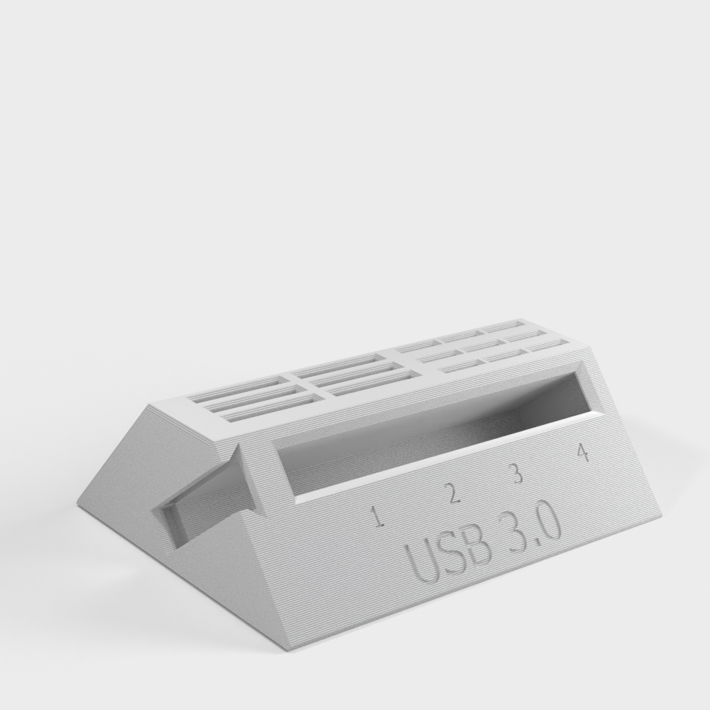 Houder voor i-tec USB 3.0, 4poorts HUB op tafel