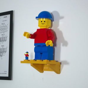 Wandbeugel voor de opgeschaalde minifiguur 40649