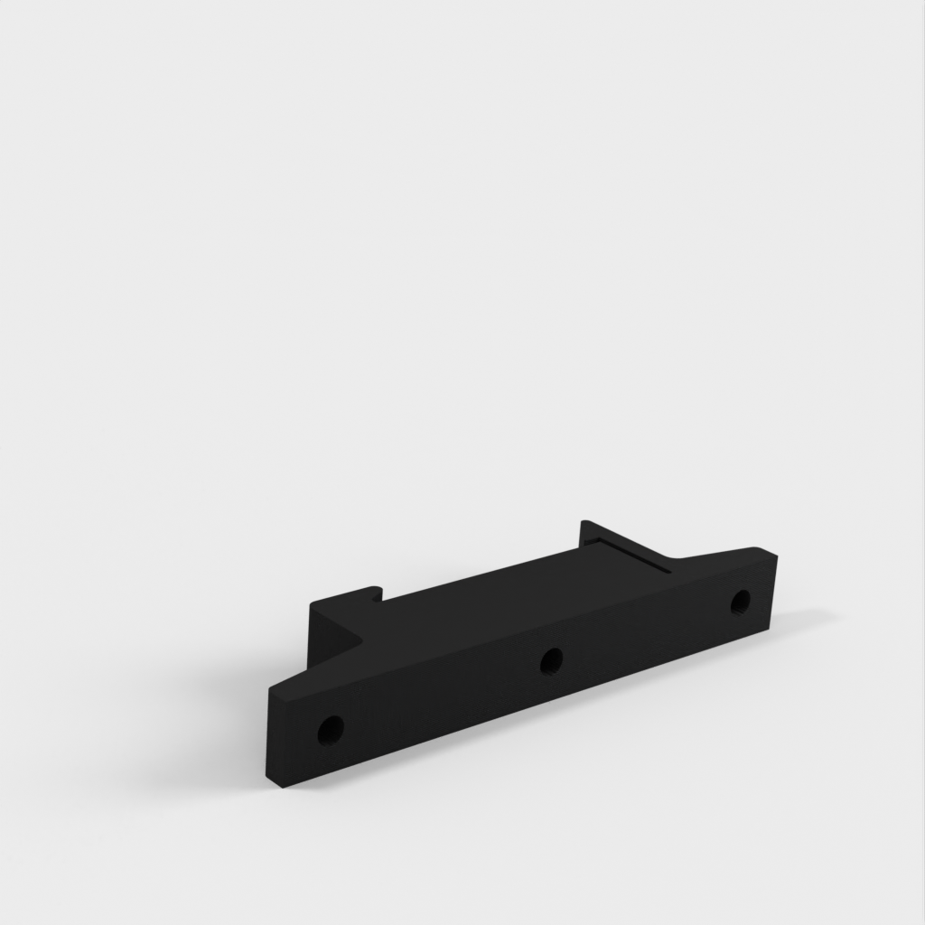 DIN-railclips en -steunen voor Sonoff POW/Dual &amp; Basic voor domotica