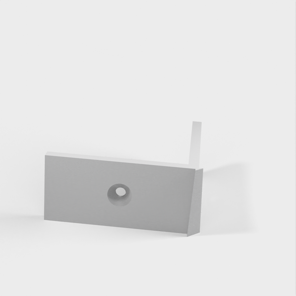 Hoekmontage voor ELP infrarood webcam V2 voor Ikea Lack kast