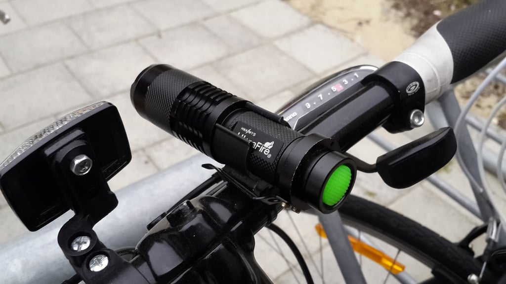 Bike Torch Clamp - Fietslamphouder voor fietsstuur