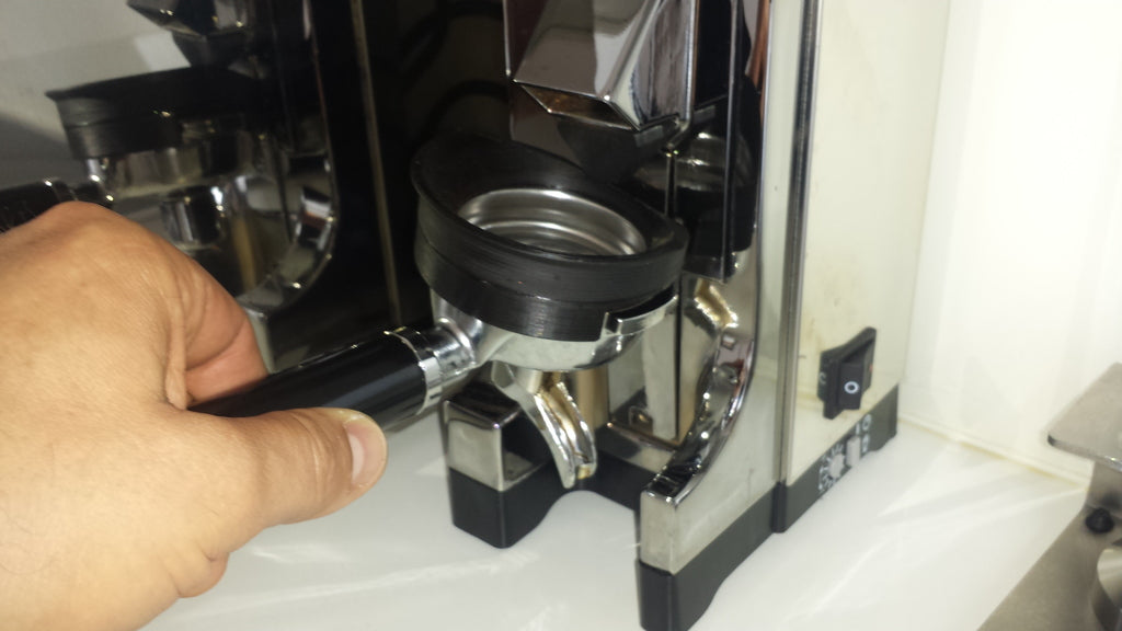 Koffiehopper voor espressomachine