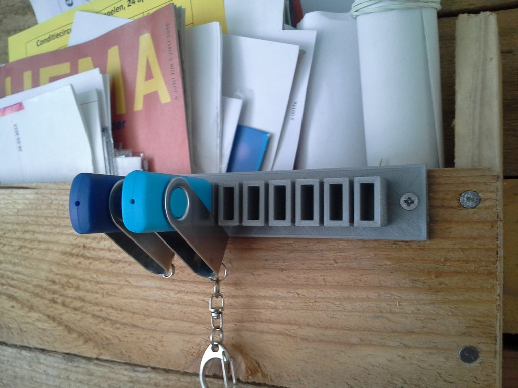 Enkele USB kabelhouders - 9 st.