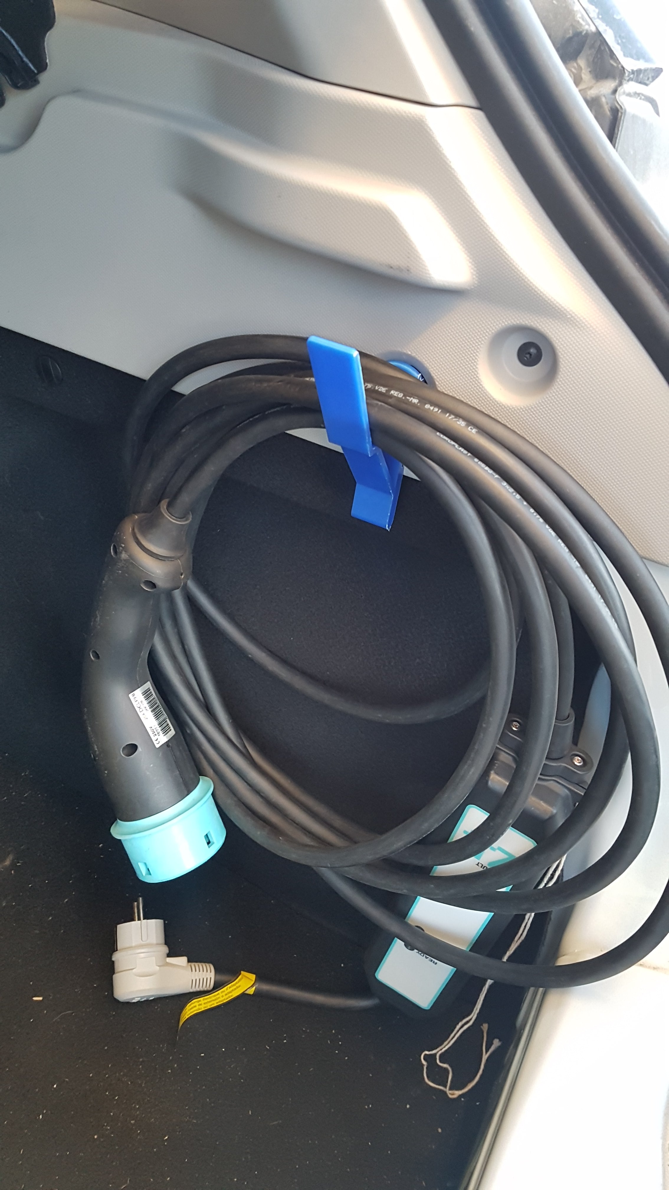 Renault Zoe Kabelhouder
