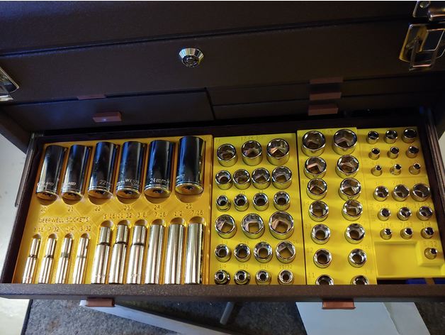Modulaire gereedschapskist Socket Organizer