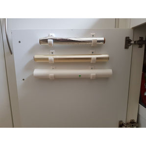 Kastdeurhouder voor vershoudfolie en aluminiumfolie