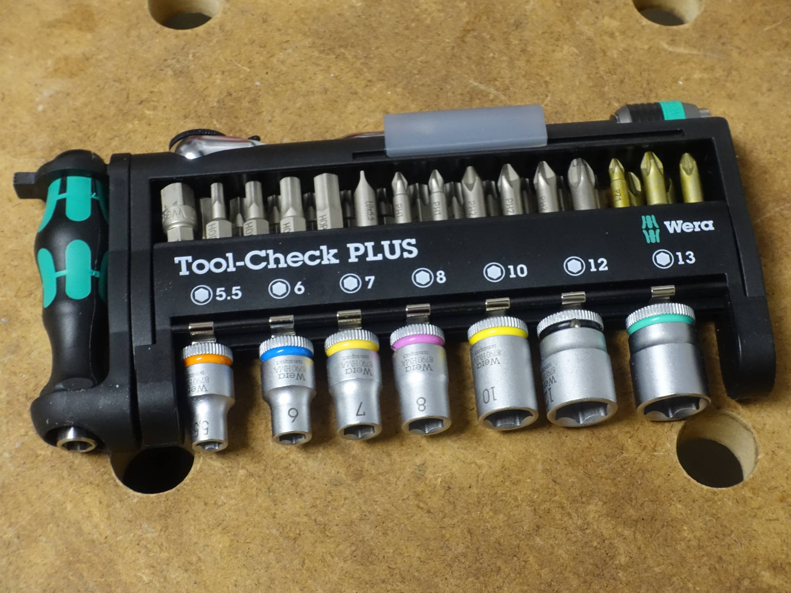 Wera Tool-Check Plus Muurhouder (zonder riemclip)