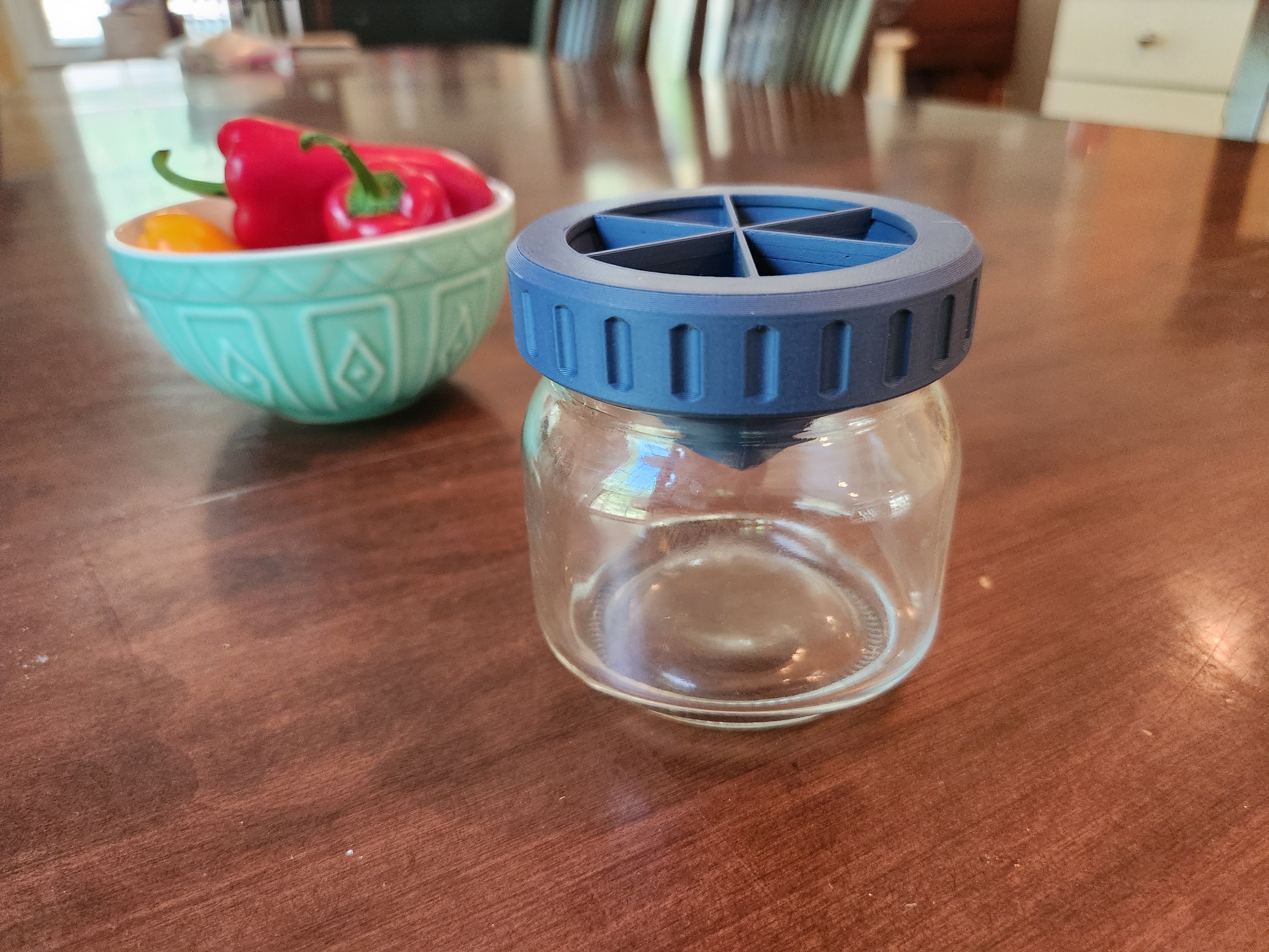 Effectief deksel voor fruitvliegval met Mason Jar