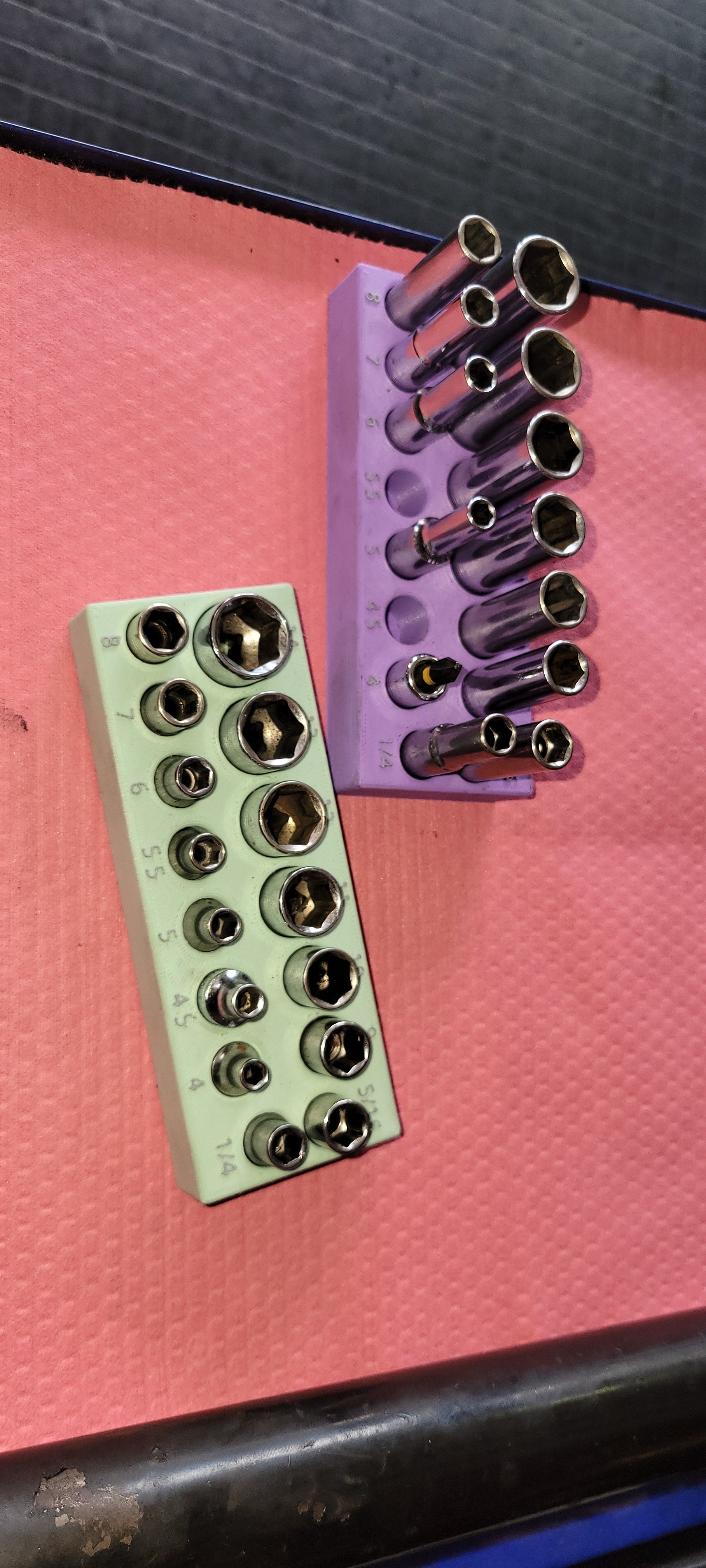 1/4 inch dopsleutelbak voor organisatie