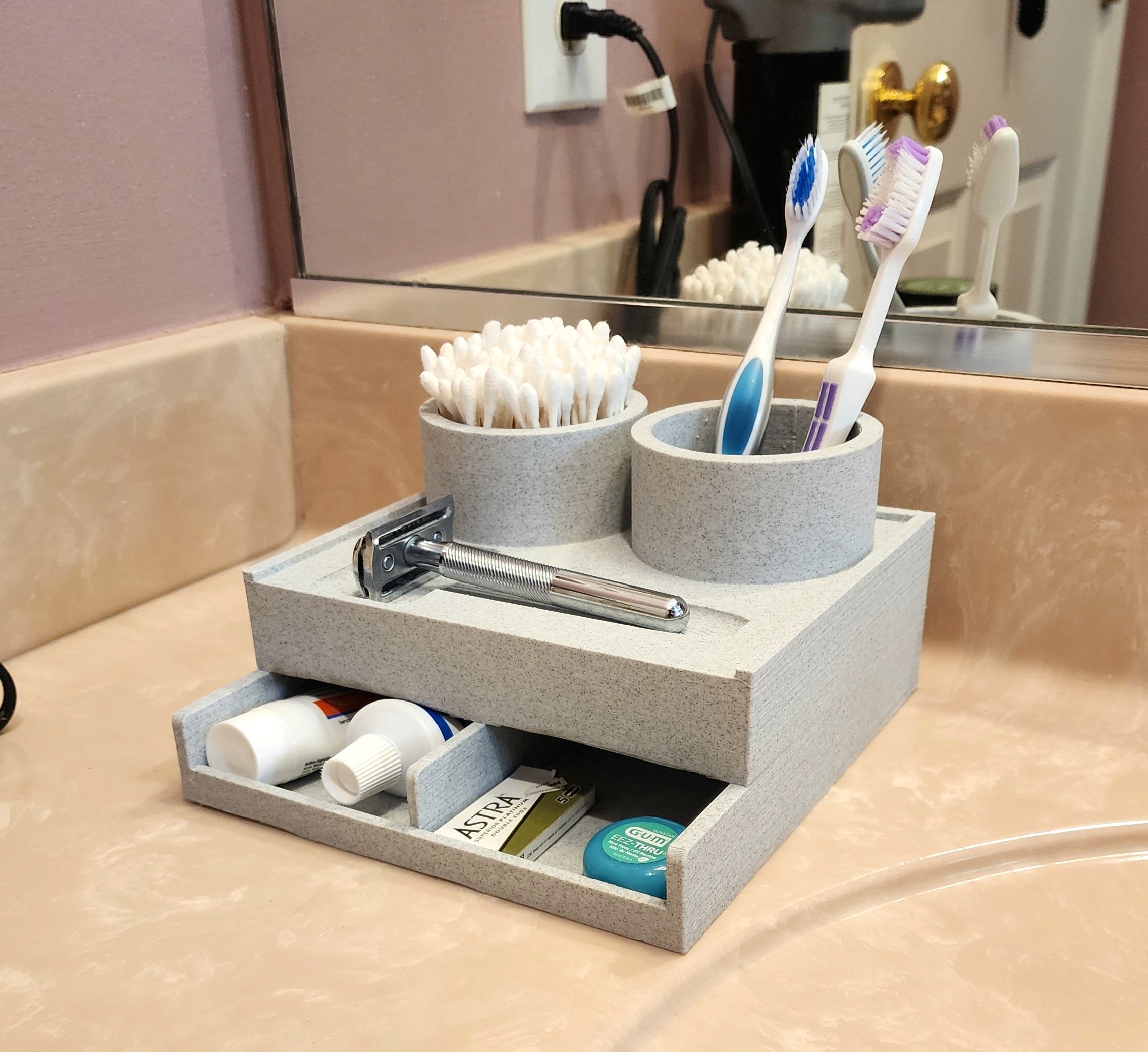 Fang Alt Wasmachine-organizer - Slimme badkameropslag