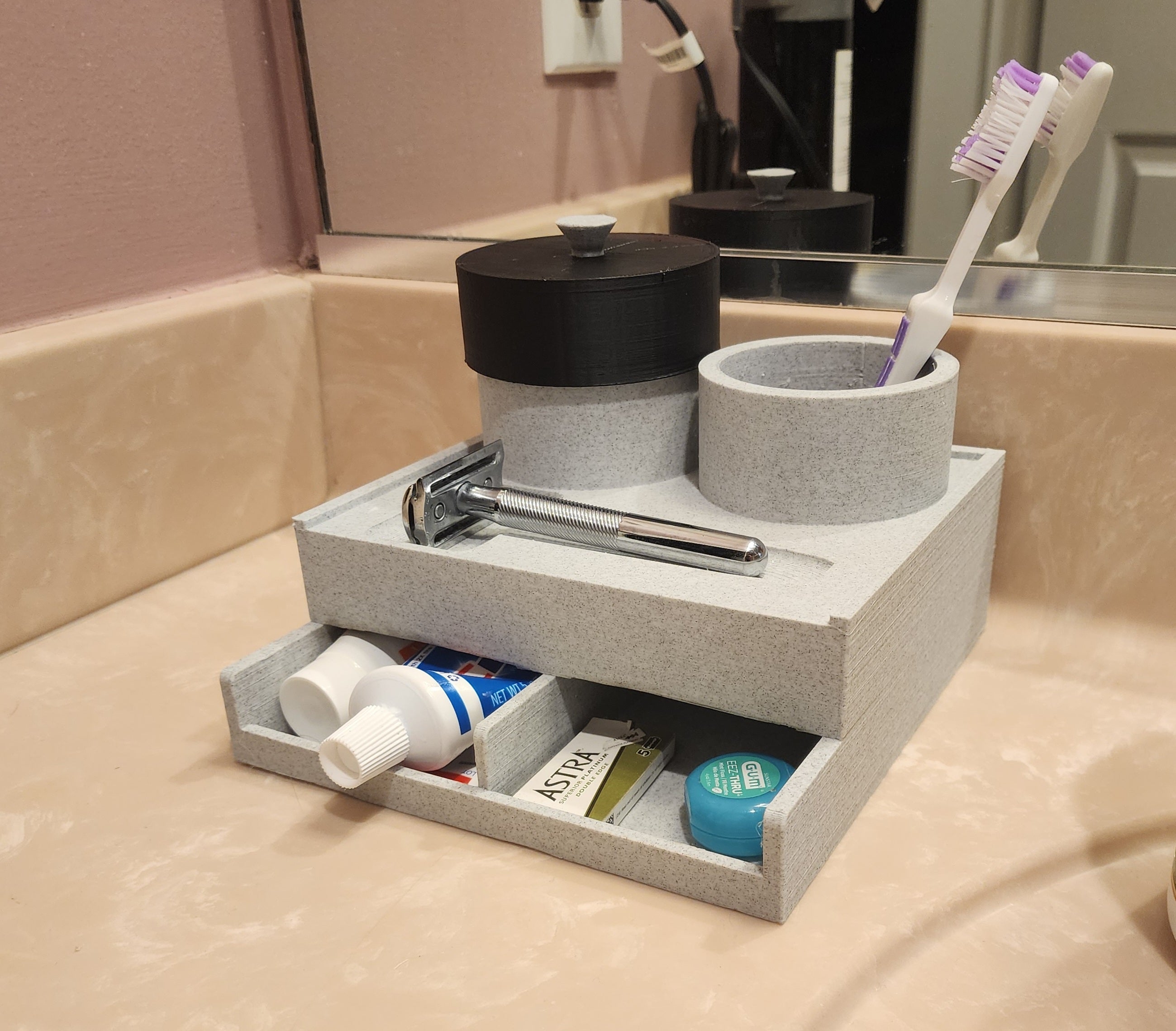 Fang Alt Wasmachine-organizer - Slimme badkameropslag