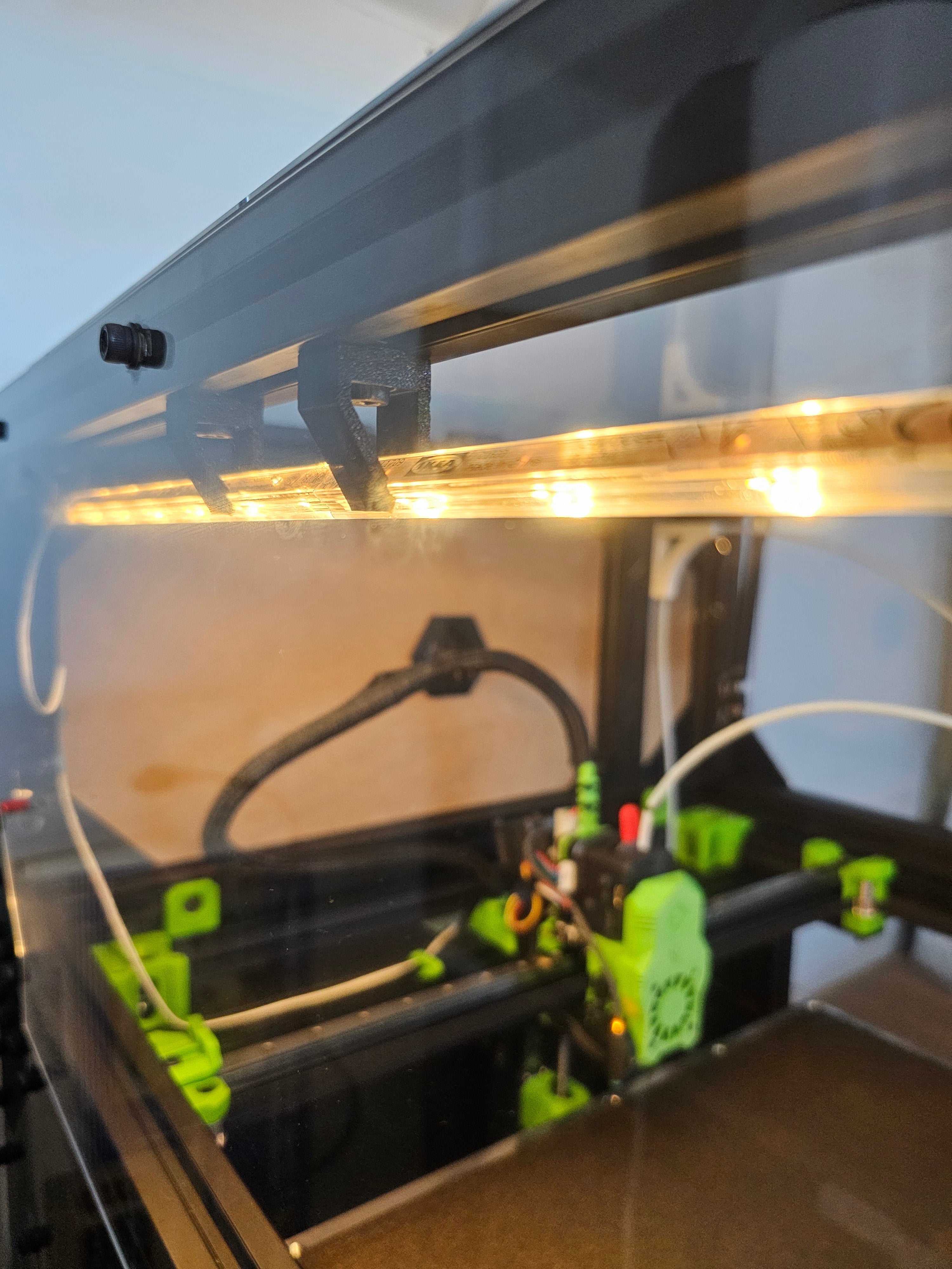 IKEA Ledberg LED-Strip Clip voor 3030 Extrusies (RatRig V-Core compatibel)