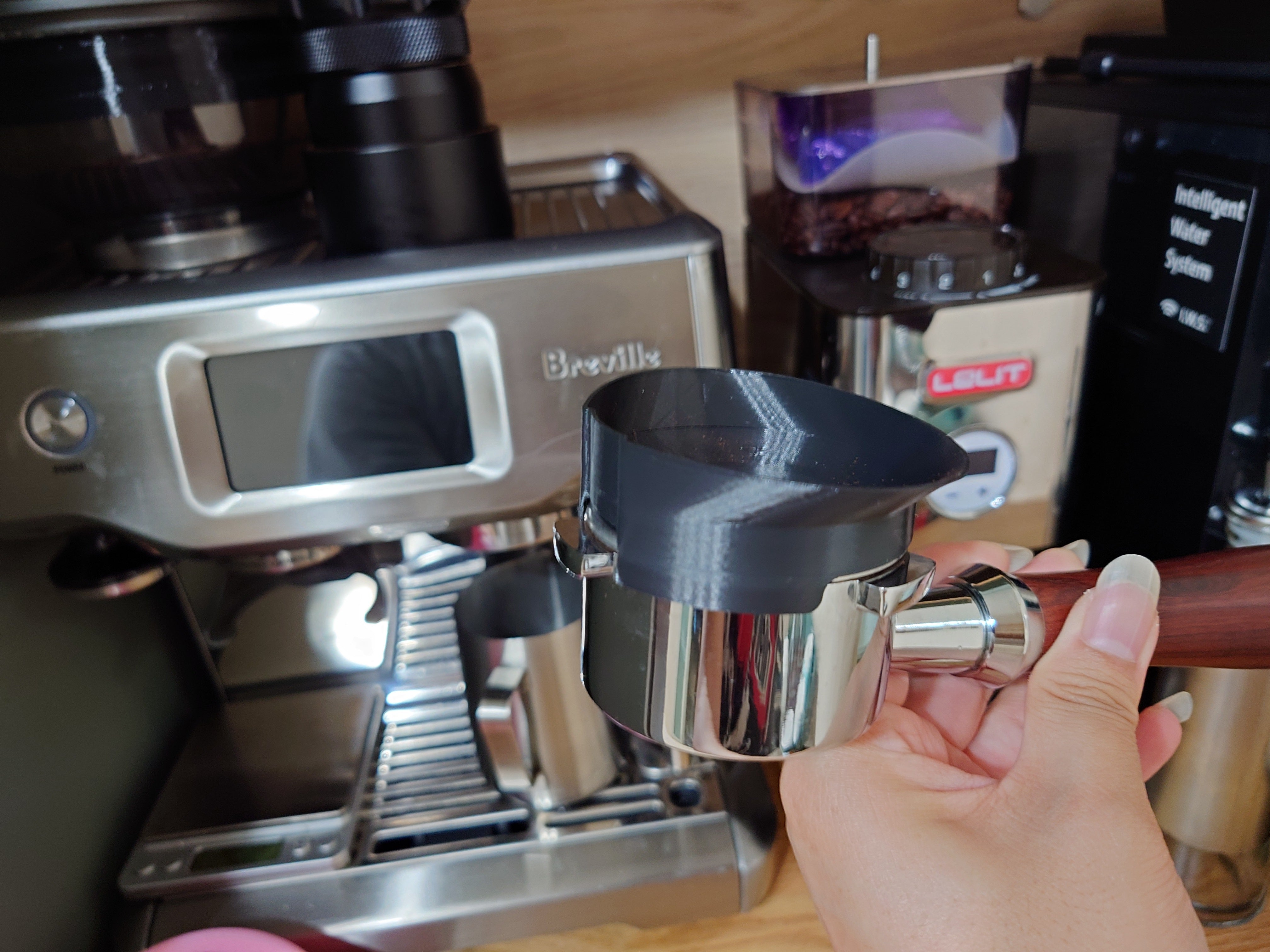54mm doseringstragt voor Lelit PL72 & Breville portafilter