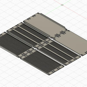 10-inch 3U blinde panelen voor rackkast