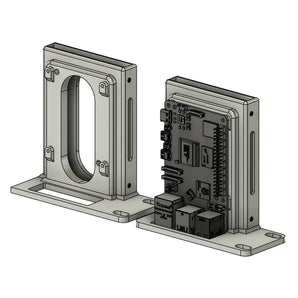 Rackmontage voor Raspberry Pi 5 en SSD