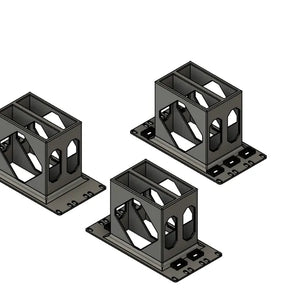 10" 3U Rackbeugel voor 2x Sonos Port