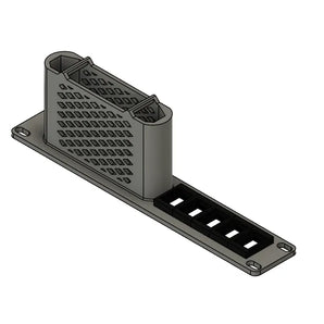 Rackmontagebeugels voor Unifi USW-Flex-Mini met keystone-poorten