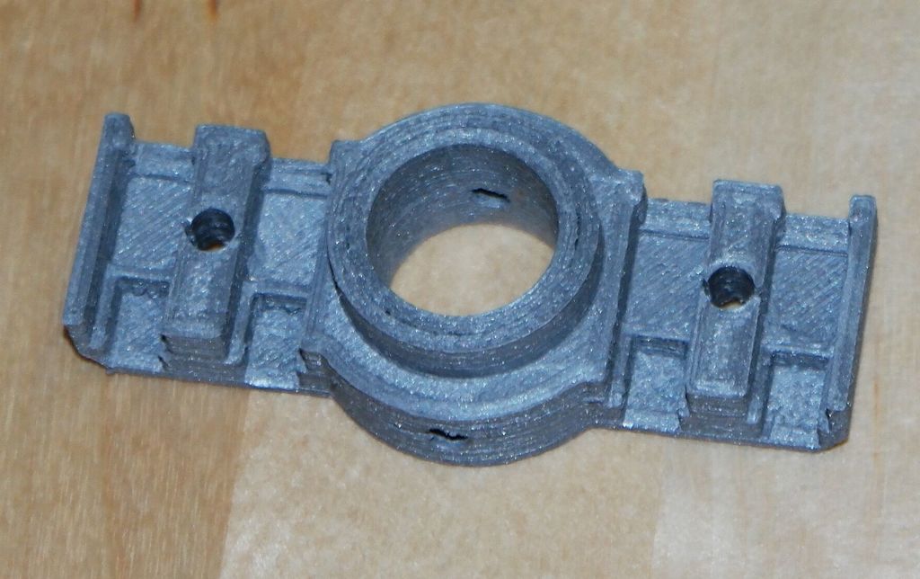 German RepRap NEO E3D V6-montage met geïntegreerde stekker en kabelbeheer