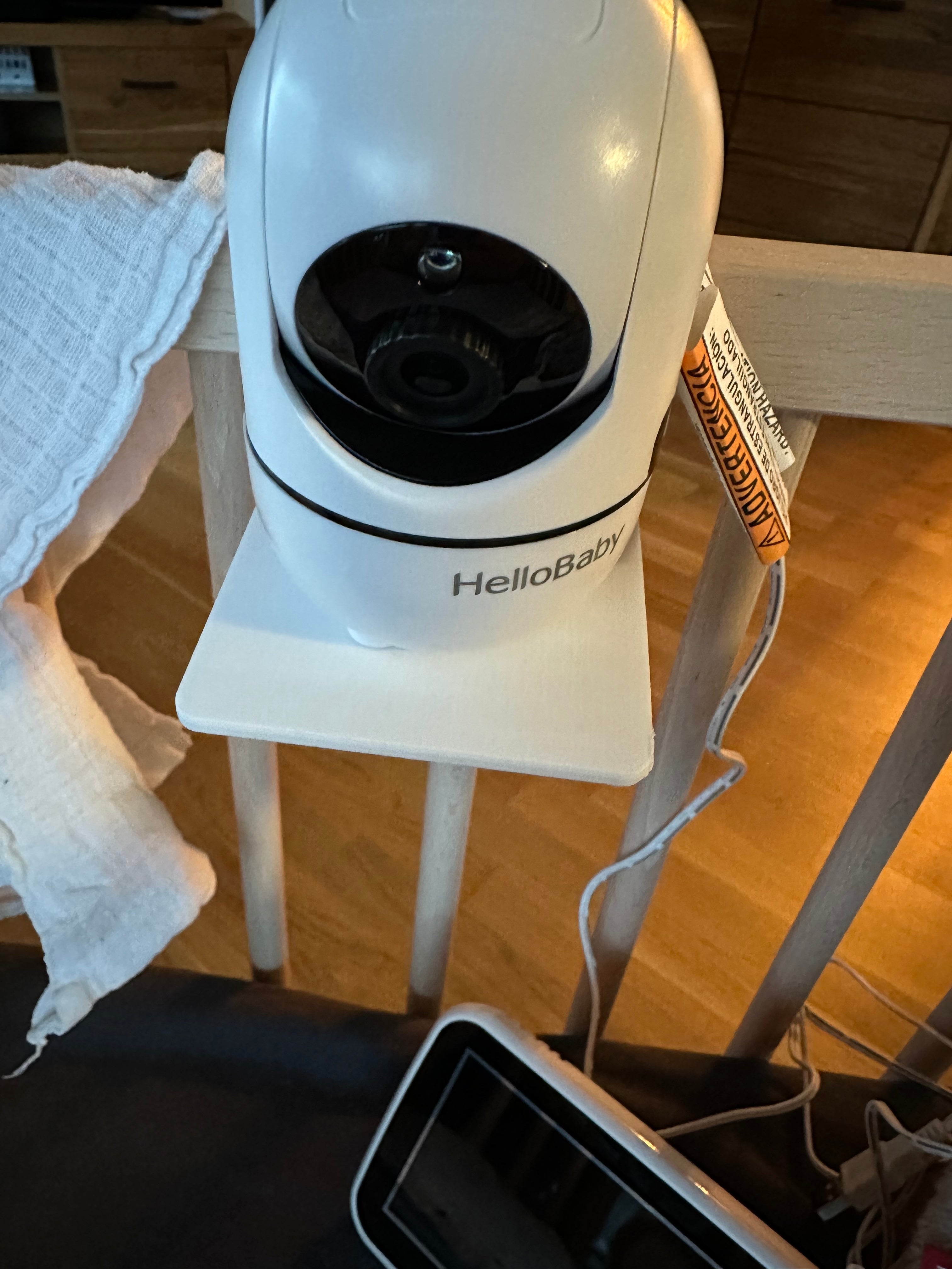 HelloBaby Video Babyfoon Speelhekbevestiging