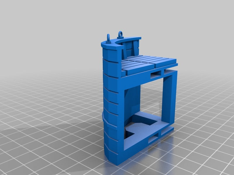 28 mm Miniature Verhoogde Dekken voor Zeilschepen: Uitbreidingsset Deel 2