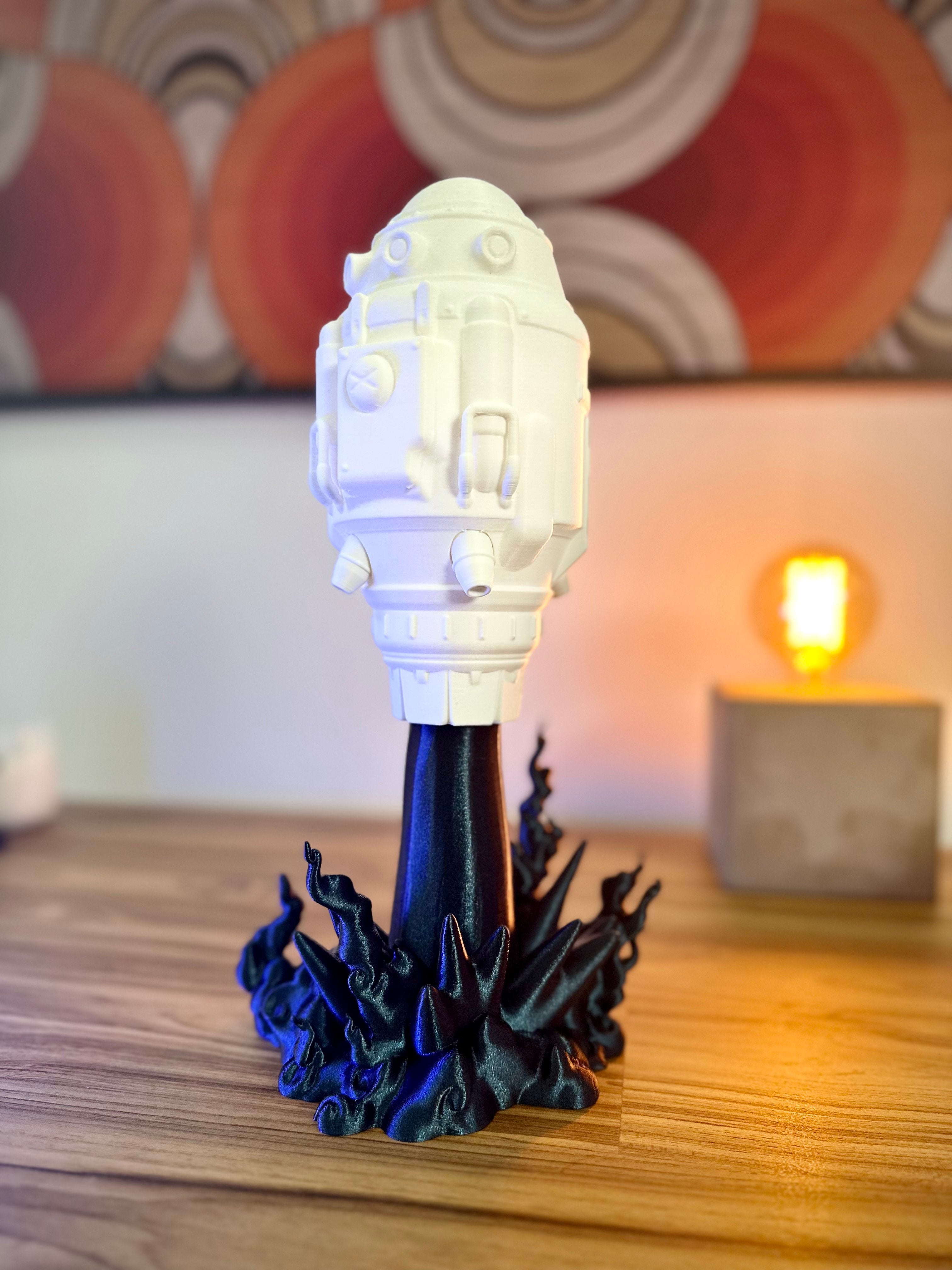 Decoratieve Ruimteraket voor Bureau en Setup