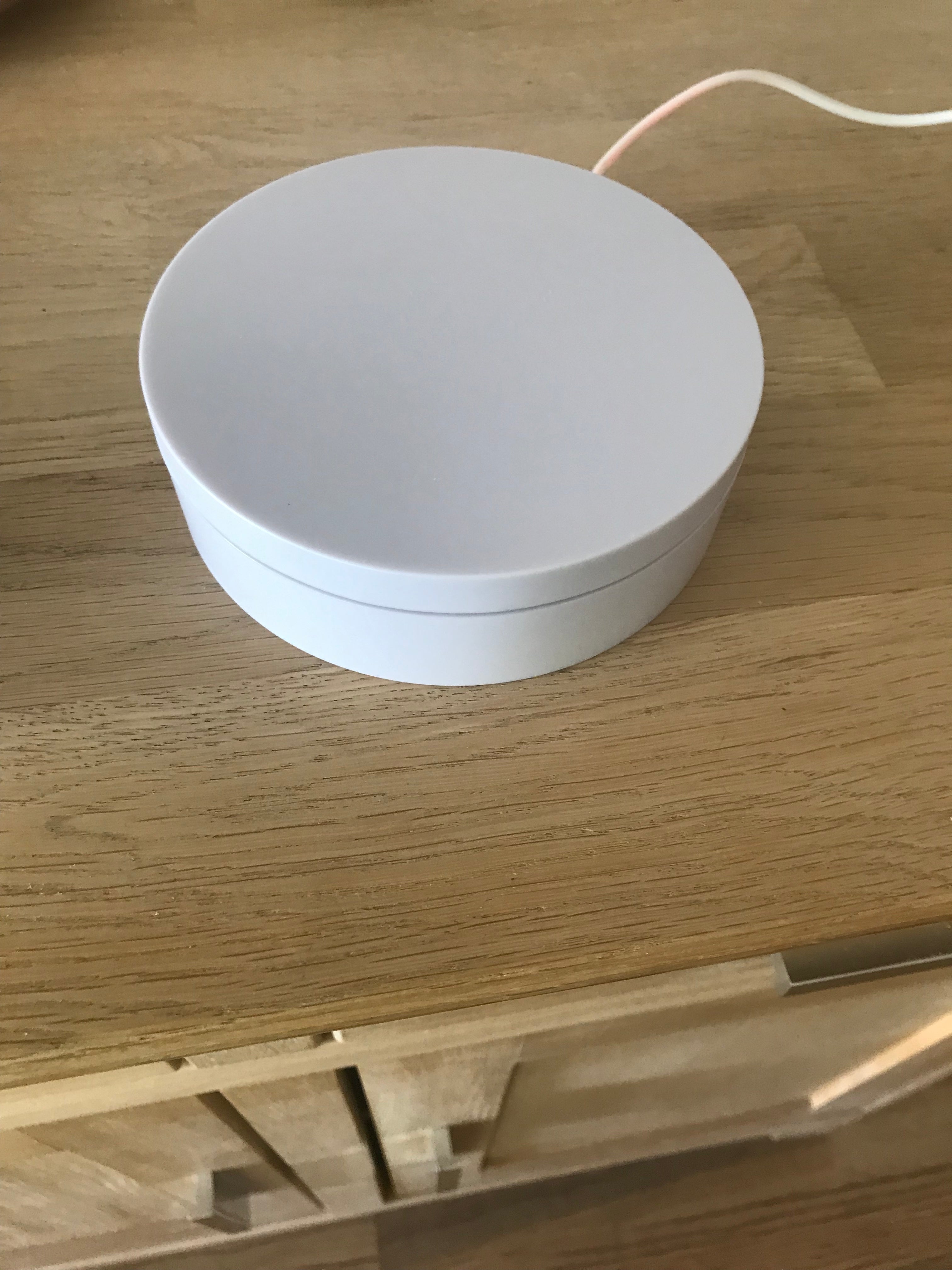 3D-printbare roterende plaat voor displaystandaards
