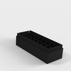 Batterijdoos voor 24 AA-batterijen