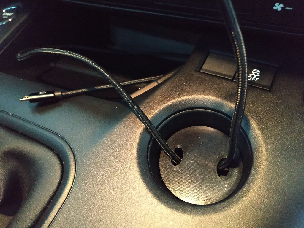 USB-kabelhouder voor Peugeot Rifter, Citroën Berlingo & Opel Combo (2018+)