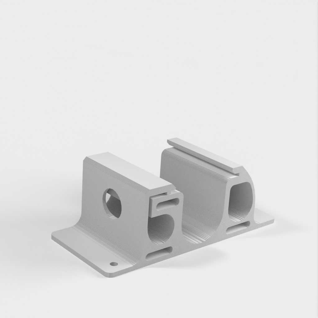 Sonoff Basic IoT-module DIN-railadapter en Hutschiene-montage
