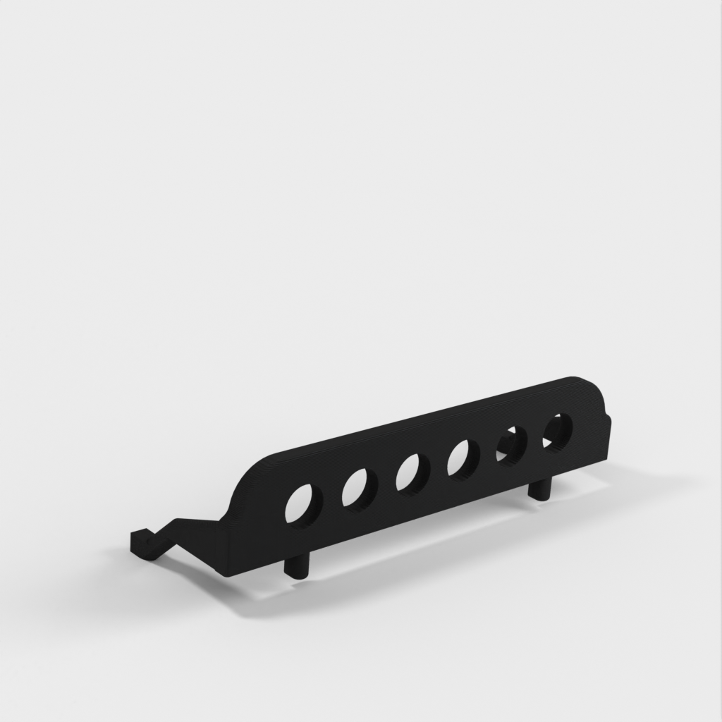 Schroevendraaierhouder voor 6 kleinere schroevendraaiers voor IKEA SKADIS (SKÅDIS) klaptafel