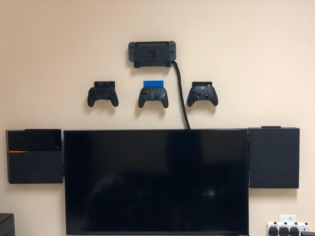 Xbox One X muurmontage