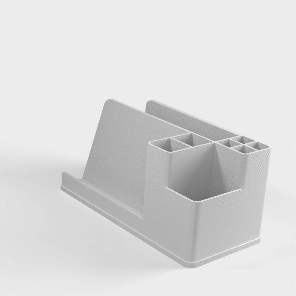 3D afdrukbare bureau-organizer