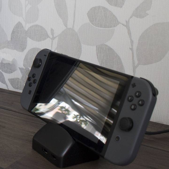 Draagbare veerbelaste Nintendo Switch Dock Case