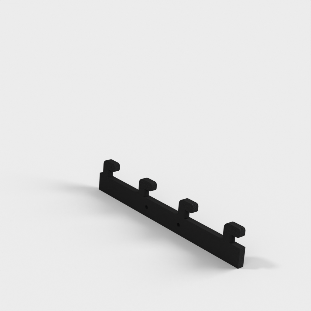 Vesa montagebeugel voor IKEA Skadis ophangbord (heavy duty + 100 mm x 100 mm versie)