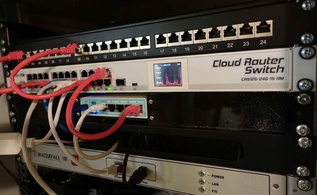 MikroTik hEX (S) 19 Inch Rackmontage