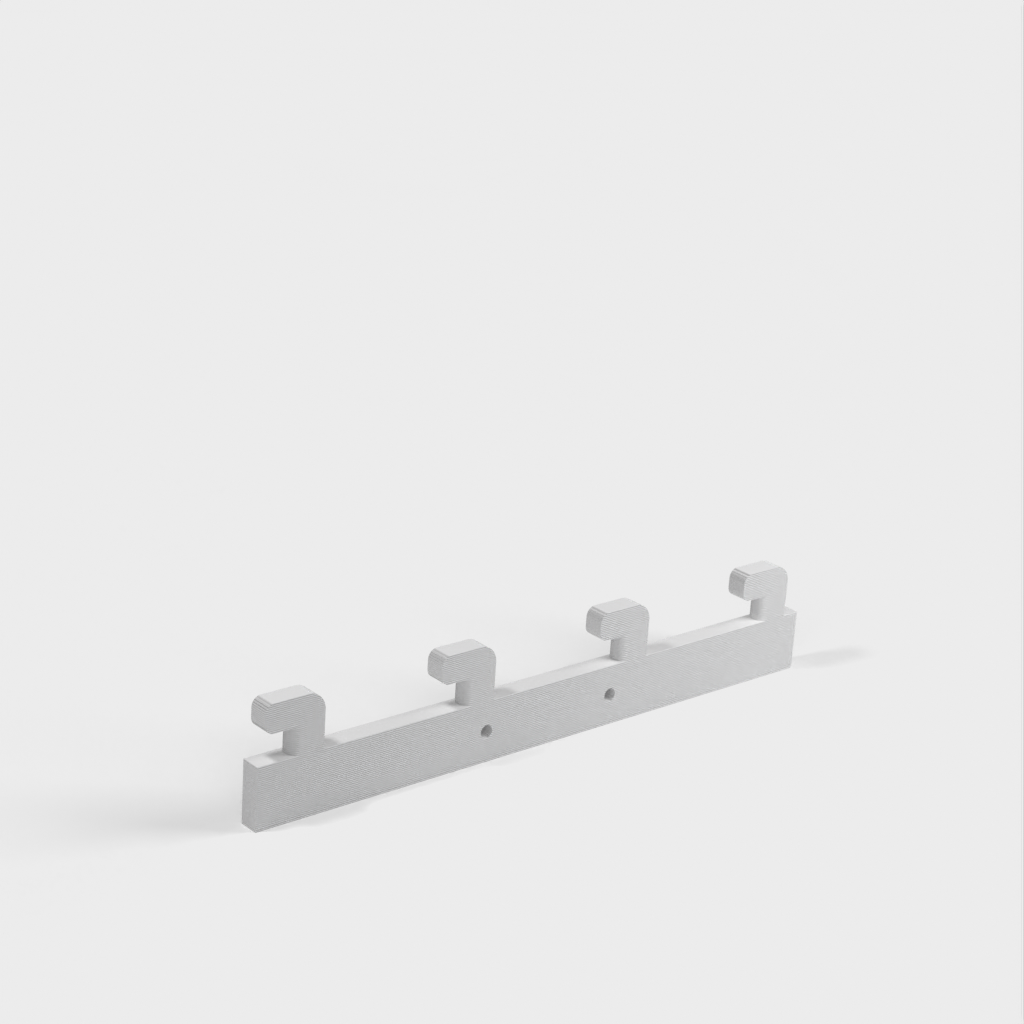 Vesa montagebeugel voor IKEA Skadis ophangbord (heavy duty + 100 mm x 100 mm versie)