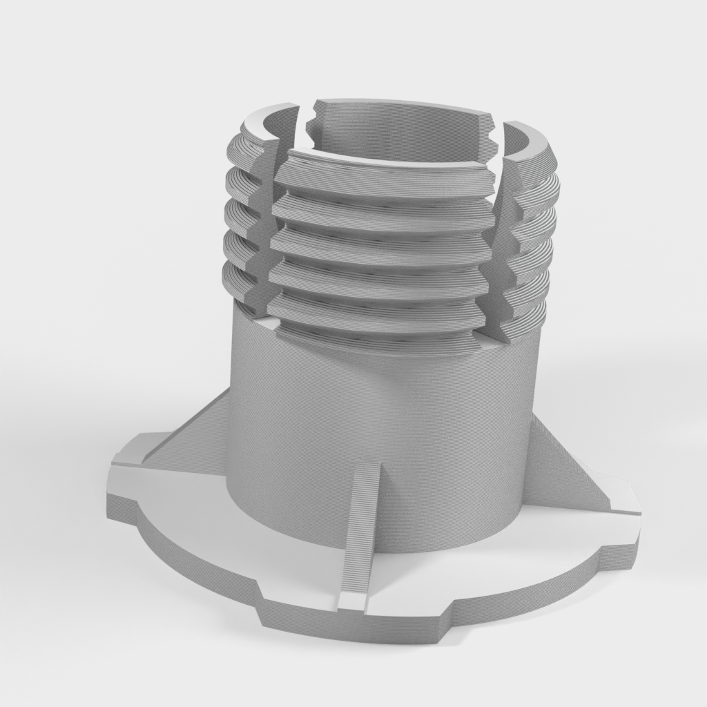 Quad Lock-adapter met 17 mm kogelgemonteerde aansluiting