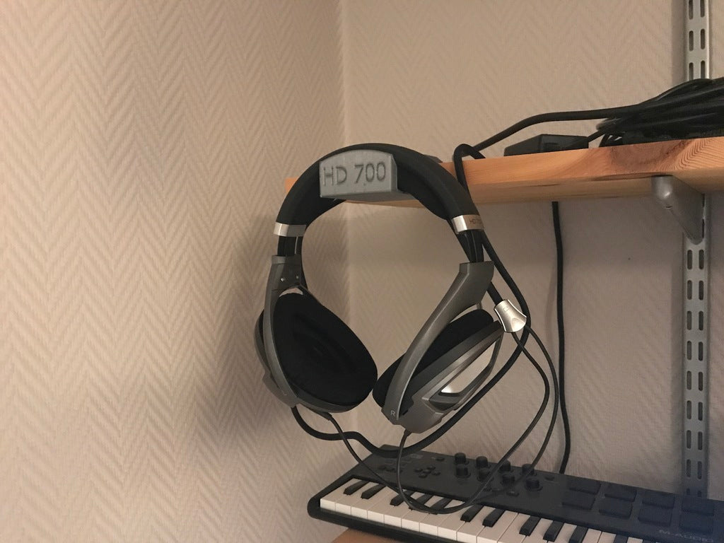 Sennheiser HD700 Hoofdtelefoon- en Kabelhouder voor Plank