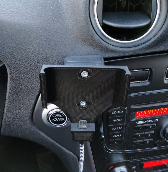Oneplus 5 en 5T houder met opladen voor Ford Mondeo MK4